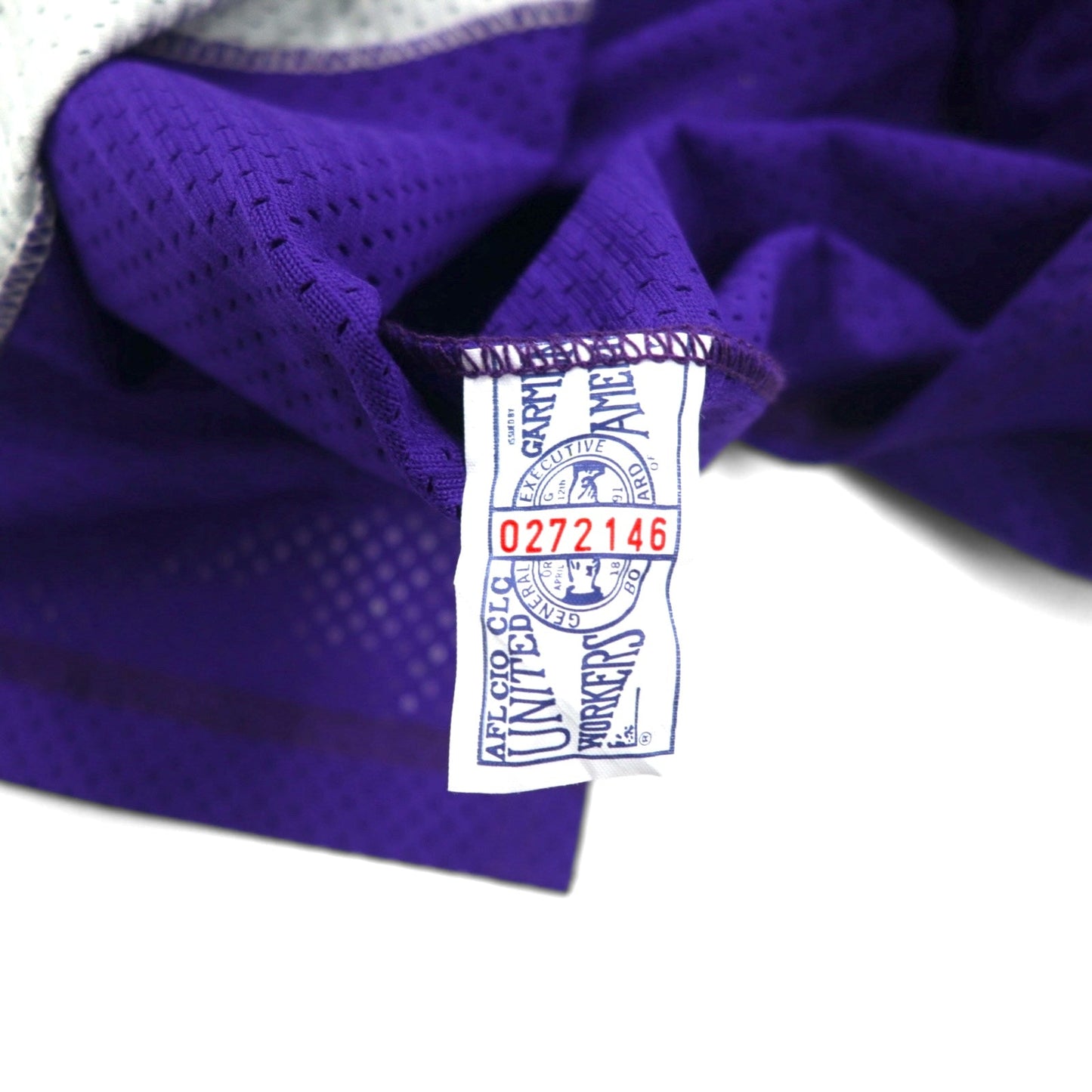 CONVERSE 90年代 USA製 バスケ ゲームシャツ XL ユニオンチケット スナップボタン TCU Texas Christian University