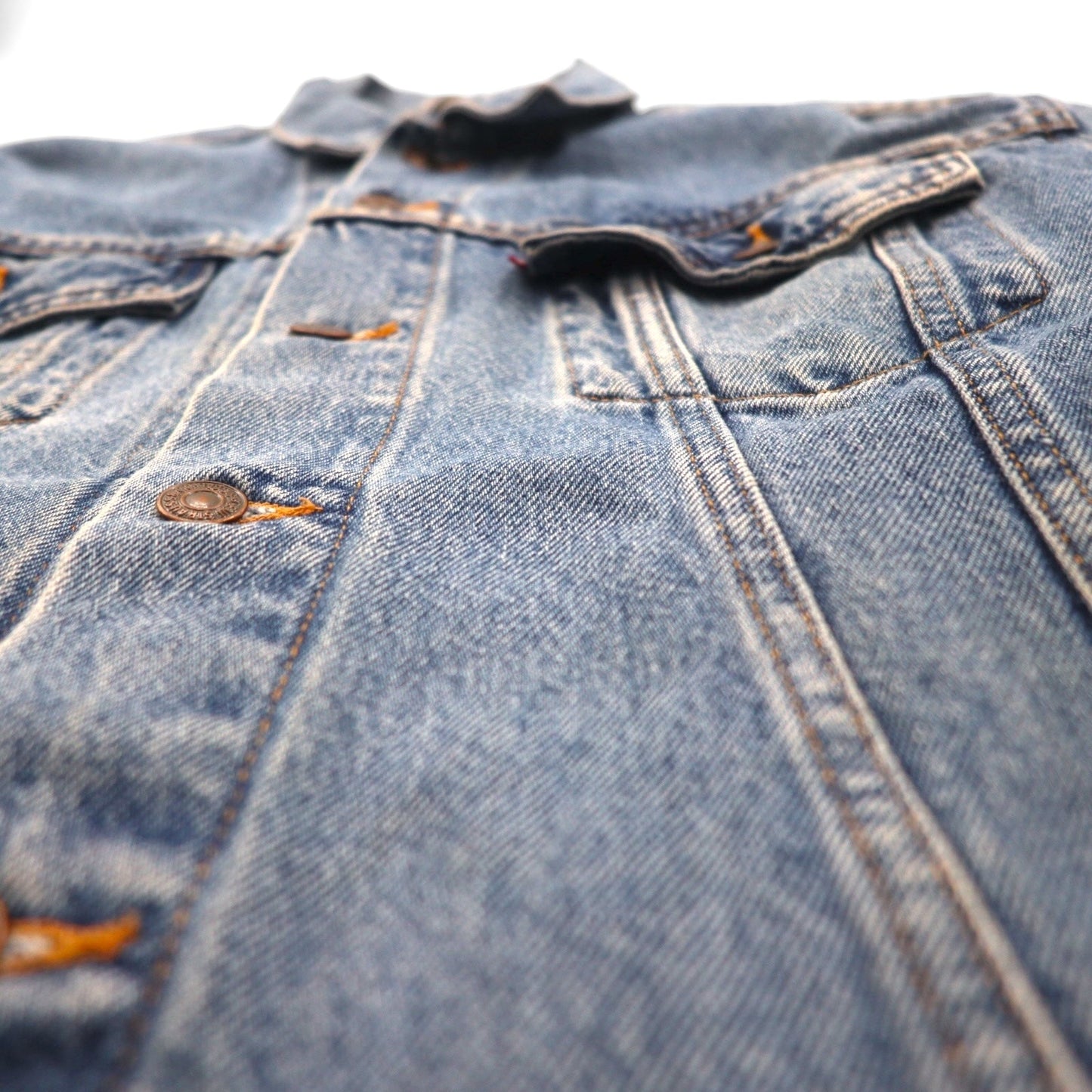 Levi's USA製 RELAXED TRUCKER デニム トラッカージャケット Gジャン L インディゴ ブルー 70507-0389