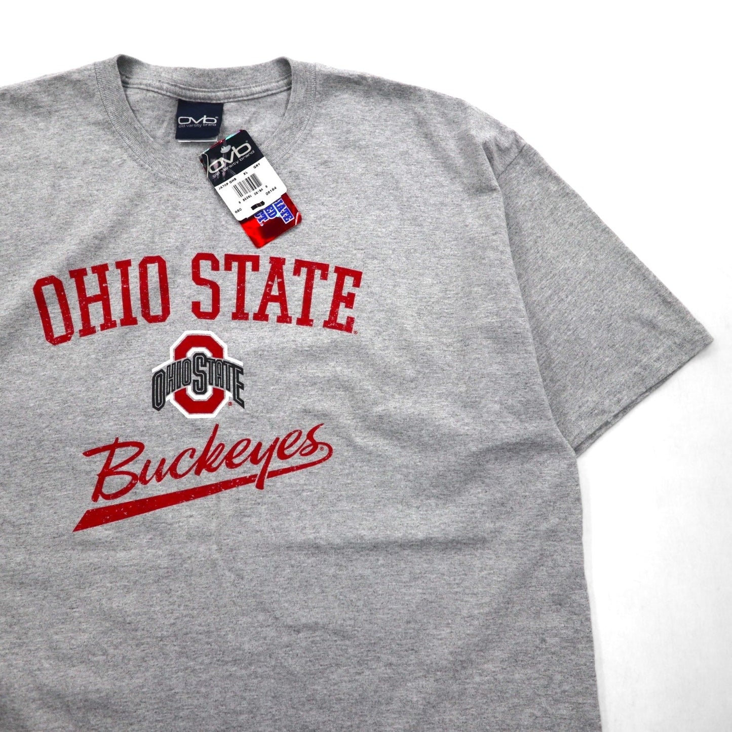 ovd old varsity brand カレッジプリント Tシャツ XL グレー NCAA OHIO STATE Buckeyes 未使用品