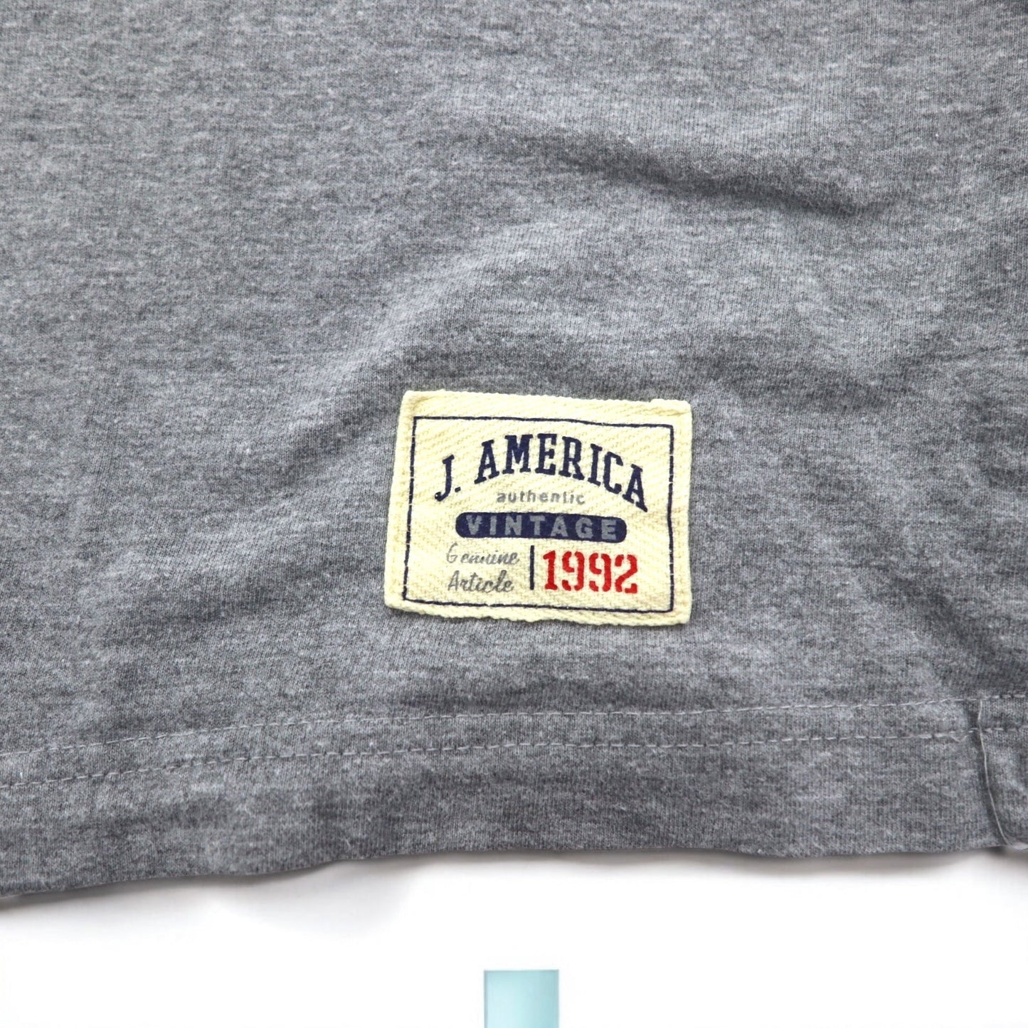 J.AMERICA フットボール ロングスリーブTシャツ ロンT XL グレー プリント TEXAS
