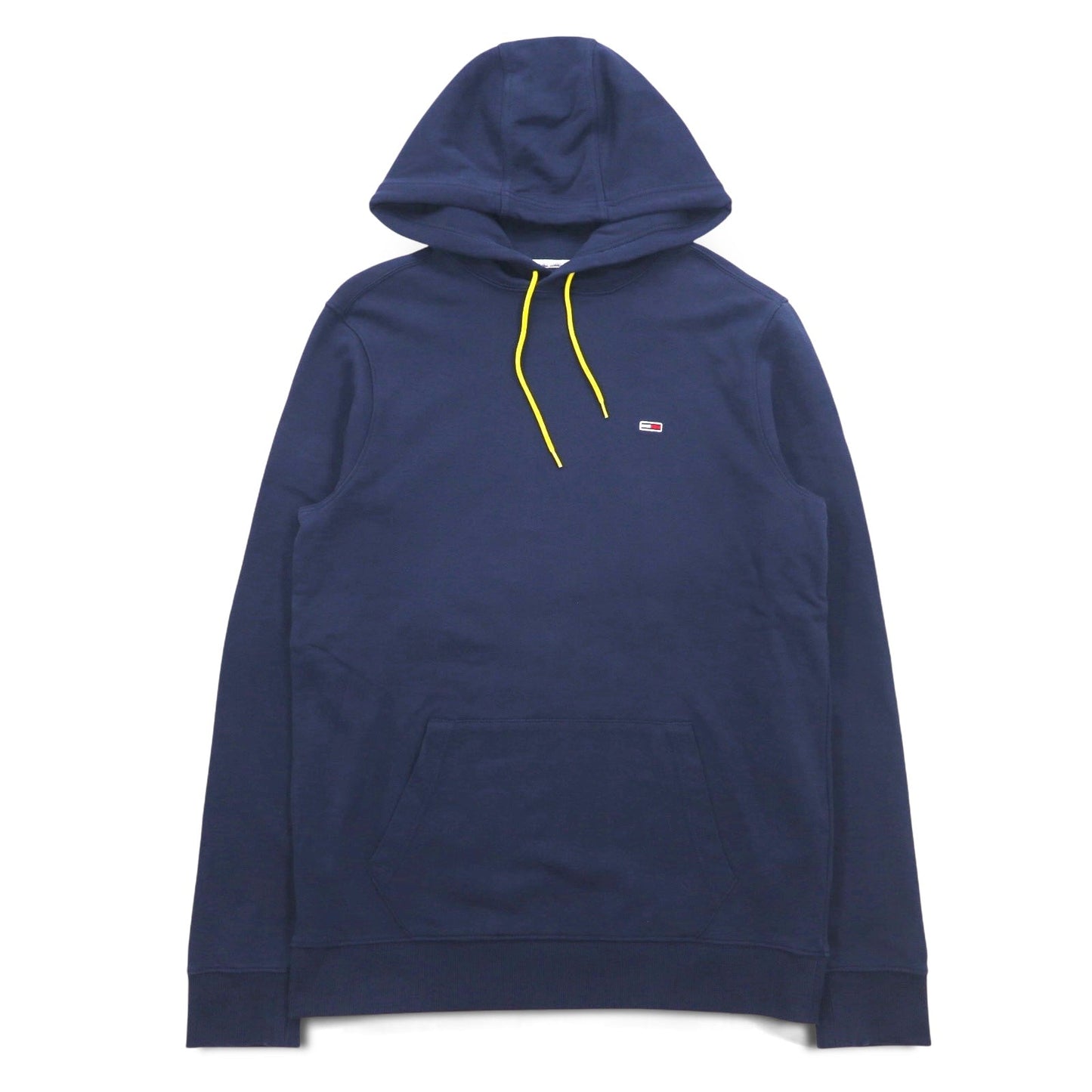 TOMMY JEANS プルオーバーパーカー L ネイビー バックプリント Mikina Flag Graphic DM0DM08703