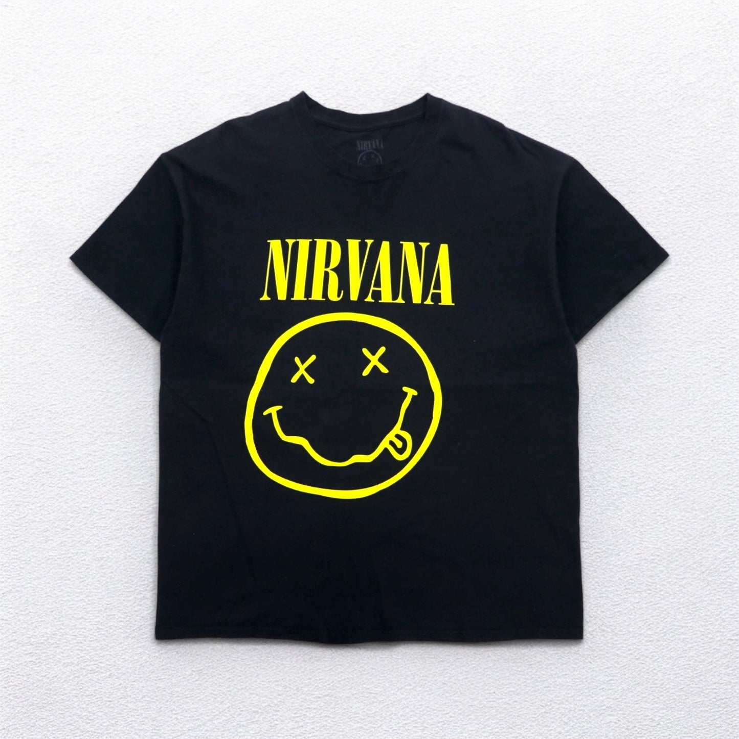 NIRVANA ニルヴァーナ オフィシャル ロック バンド Tシャツ XL ブラック コットン ニカラグア製
