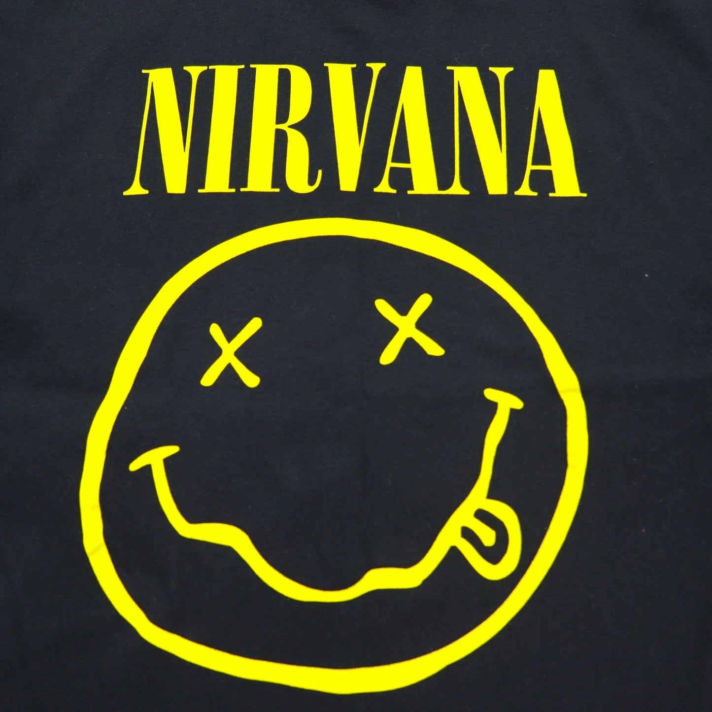 NIRVANA ニルヴァーナ オフィシャル ロック バンド Tシャツ XL ブラック コットン ニカラグア製