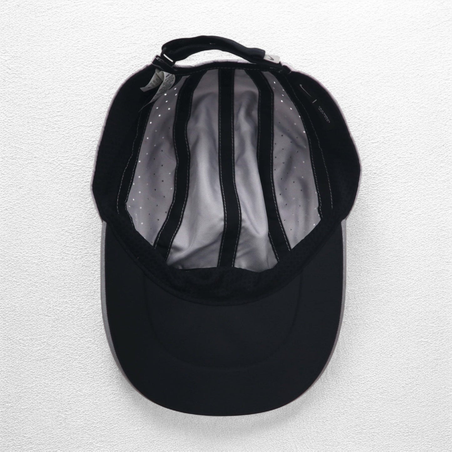 NIKE エアロビル エリートツイル ランニングキャップ FREE ベルト グレー TAILWIND DRI-FIT 848411-027