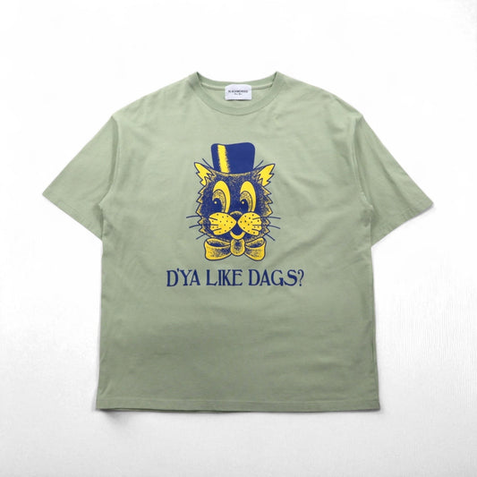 BLACKWEIRDOS プリント DAG Tee Ｔシャツ L グリーン 24SP-T502 日本製