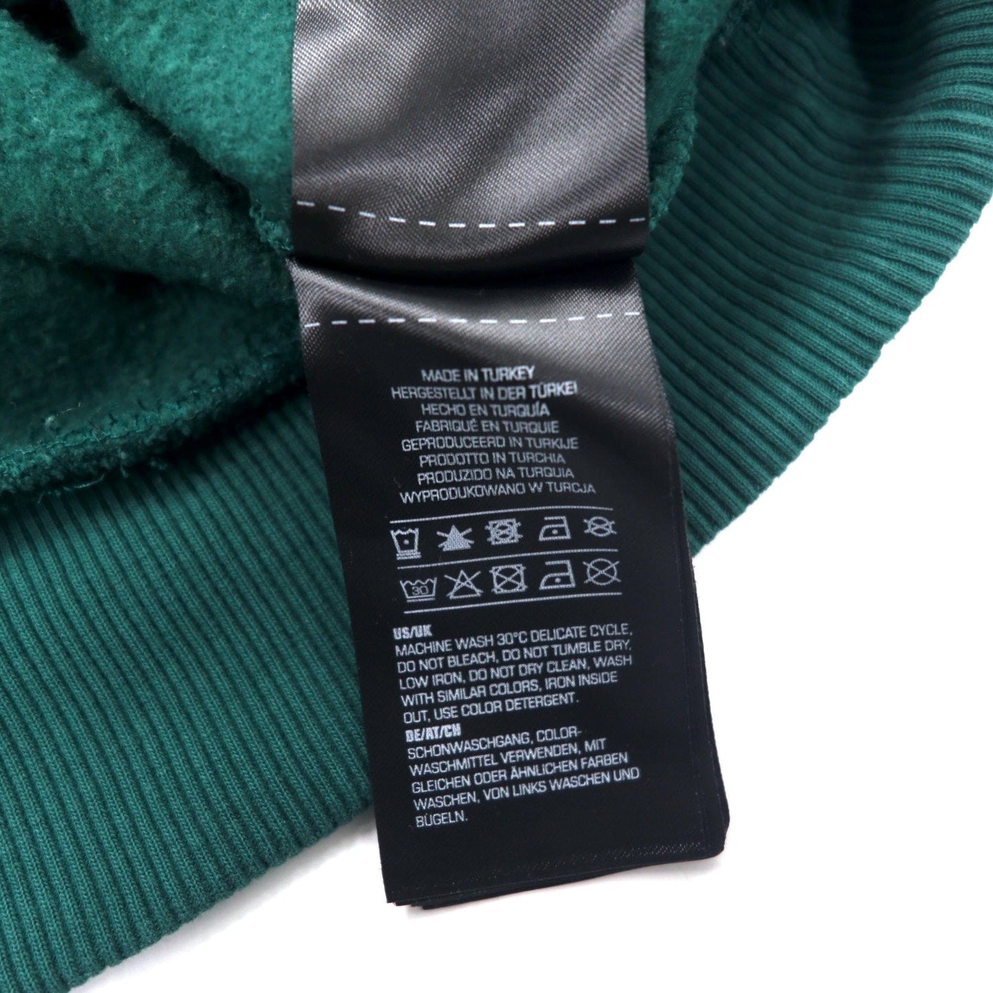 karl kani jeans ドロップショルダー スウェット XS グリーン コットン クロップド丈