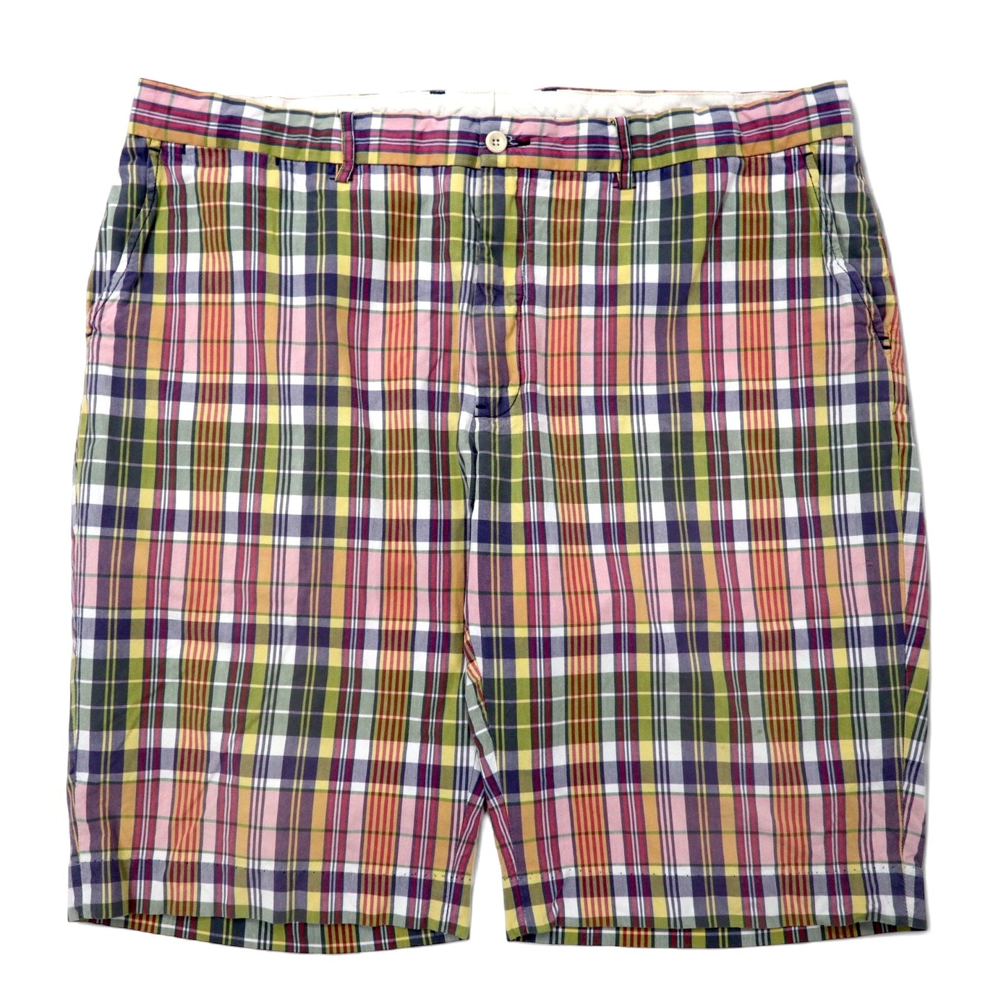 Polo by Ralph Lauren マドラスチェック ショートパンツ ハーフパンツ 40 マルチカラー コットン