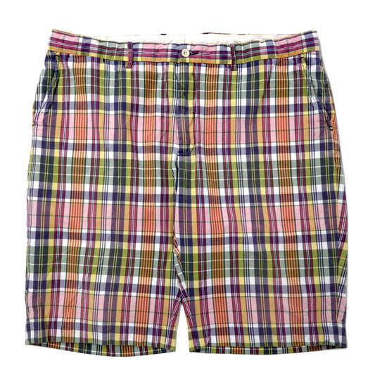 Polo by Ralph Lauren マドラスチェック ショートパンツ ハーフパンツ 40 マルチカラー コットン