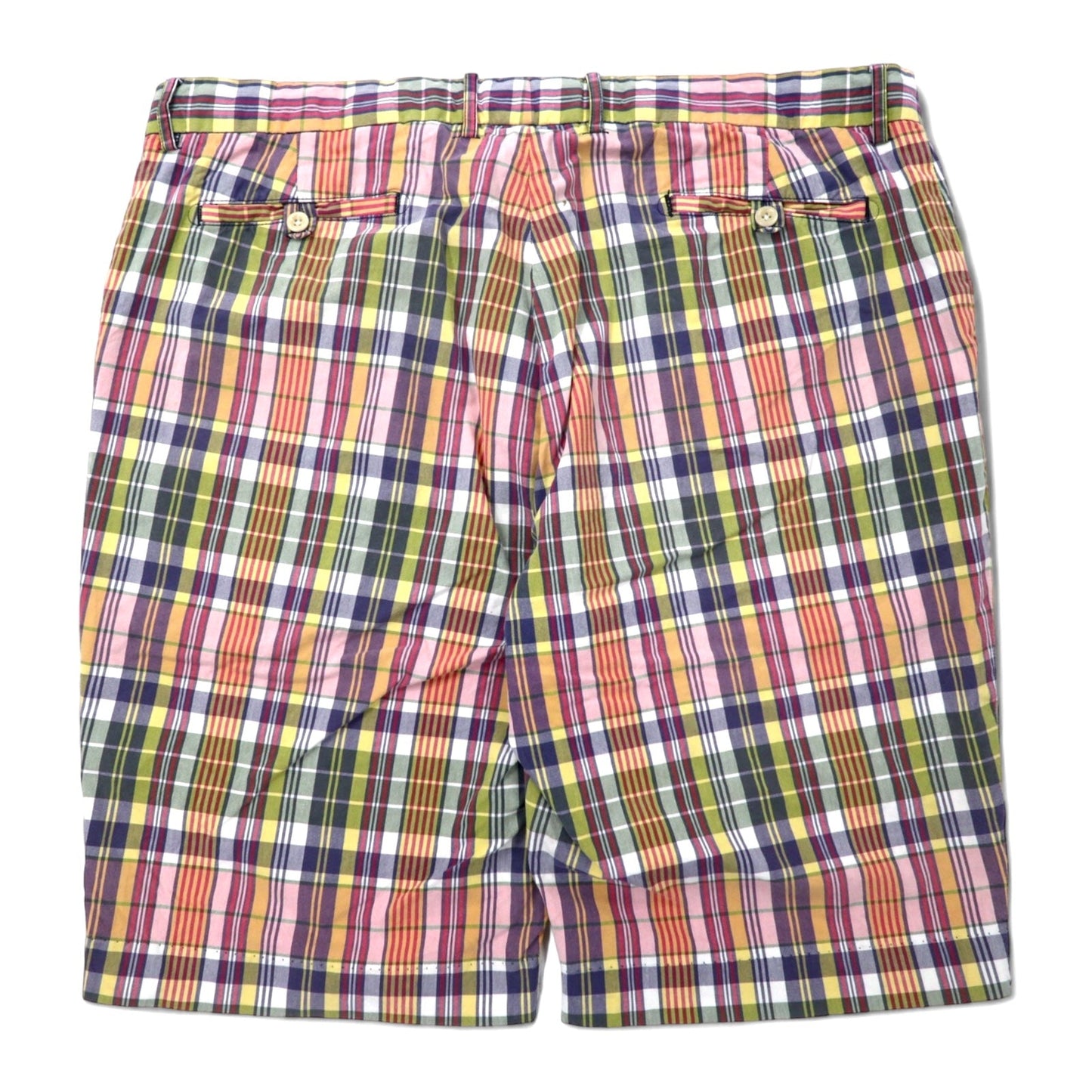 Polo by Ralph Lauren マドラスチェック ショートパンツ ハーフパンツ 40 マルチカラー コットン