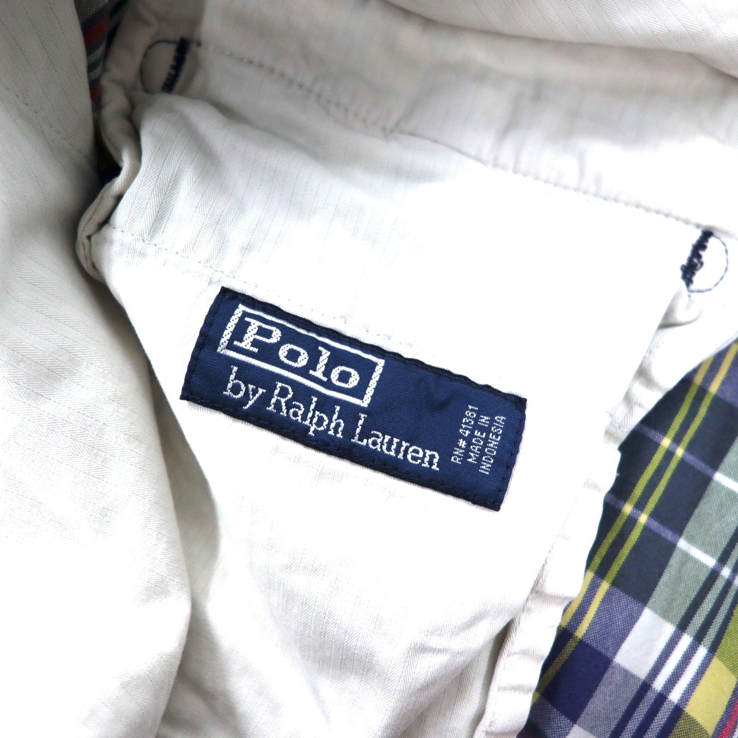 Polo by Ralph Lauren マドラスチェック ショートパンツ ハーフパンツ 40 マルチカラー コットン