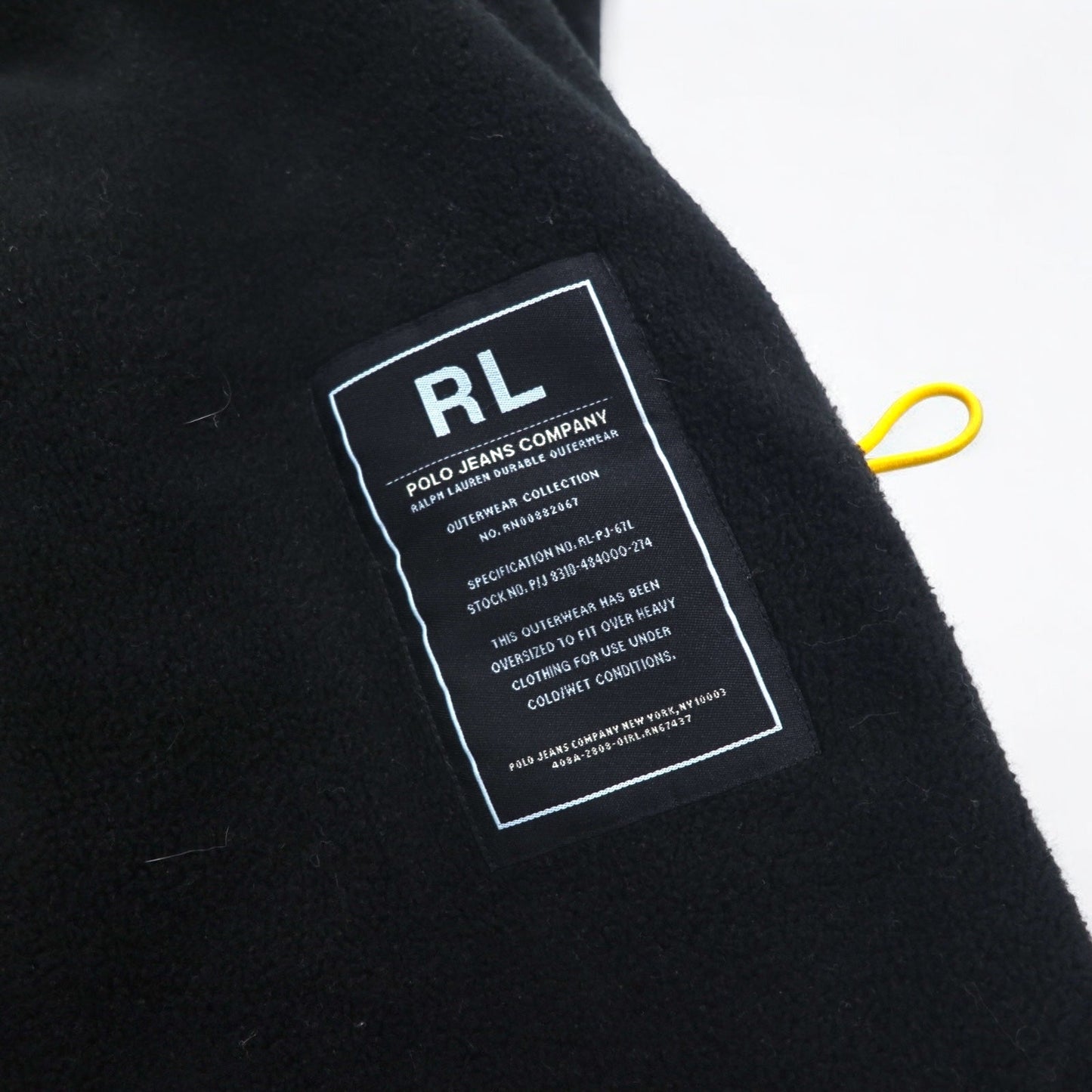 POLO JEANS Co. RALPH LAUREN 90年代 フード収納式 マウンテンパーカー L グリーン ブラック ナイロン リップストップ