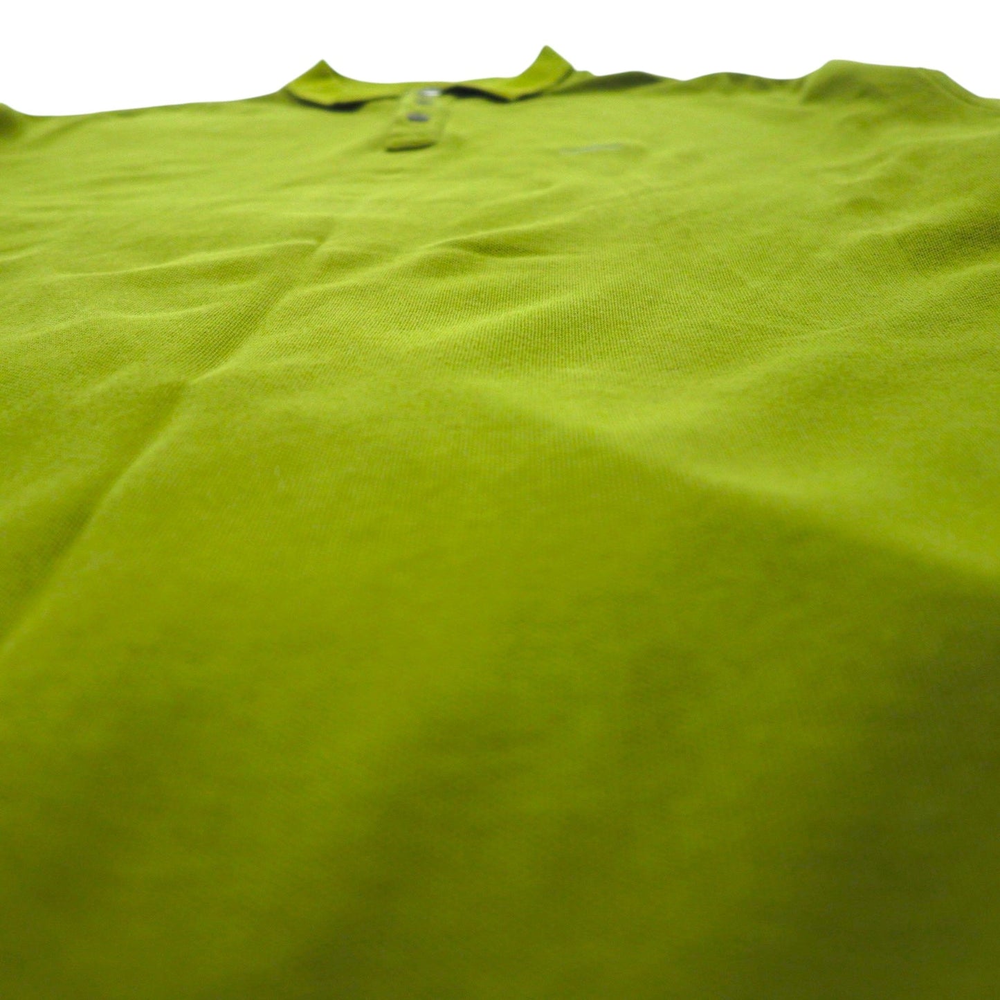 patagonia オーガニックコットン ポロシャツ 2XL カーキ 鹿の子 ワンポイントロゴ刺繍 52822