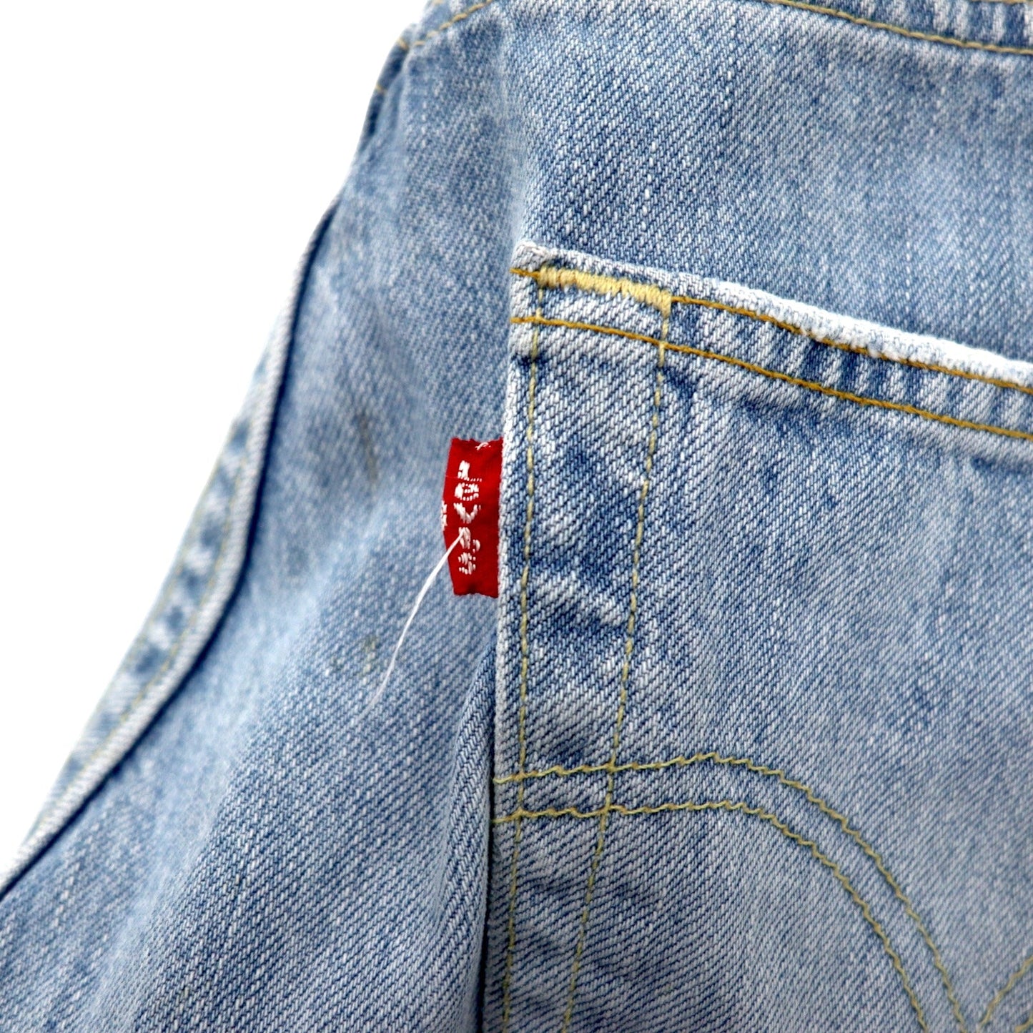 Levi's スペイン製 00年代 ユーロリーバイス 501 デニムパンツ 31 ブルー アイスウォッシュ コットン ボタンフライ ボタン裏295 501-0178