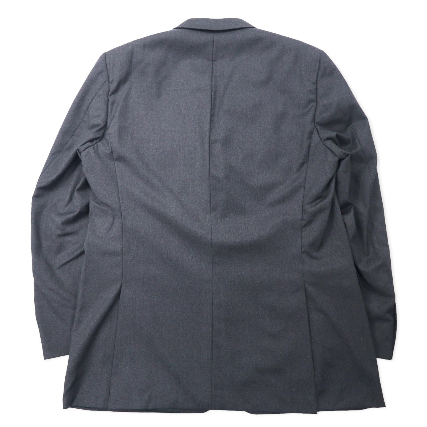 BURBERRY USA製 3B テーラードジャケット XL グレー ウール