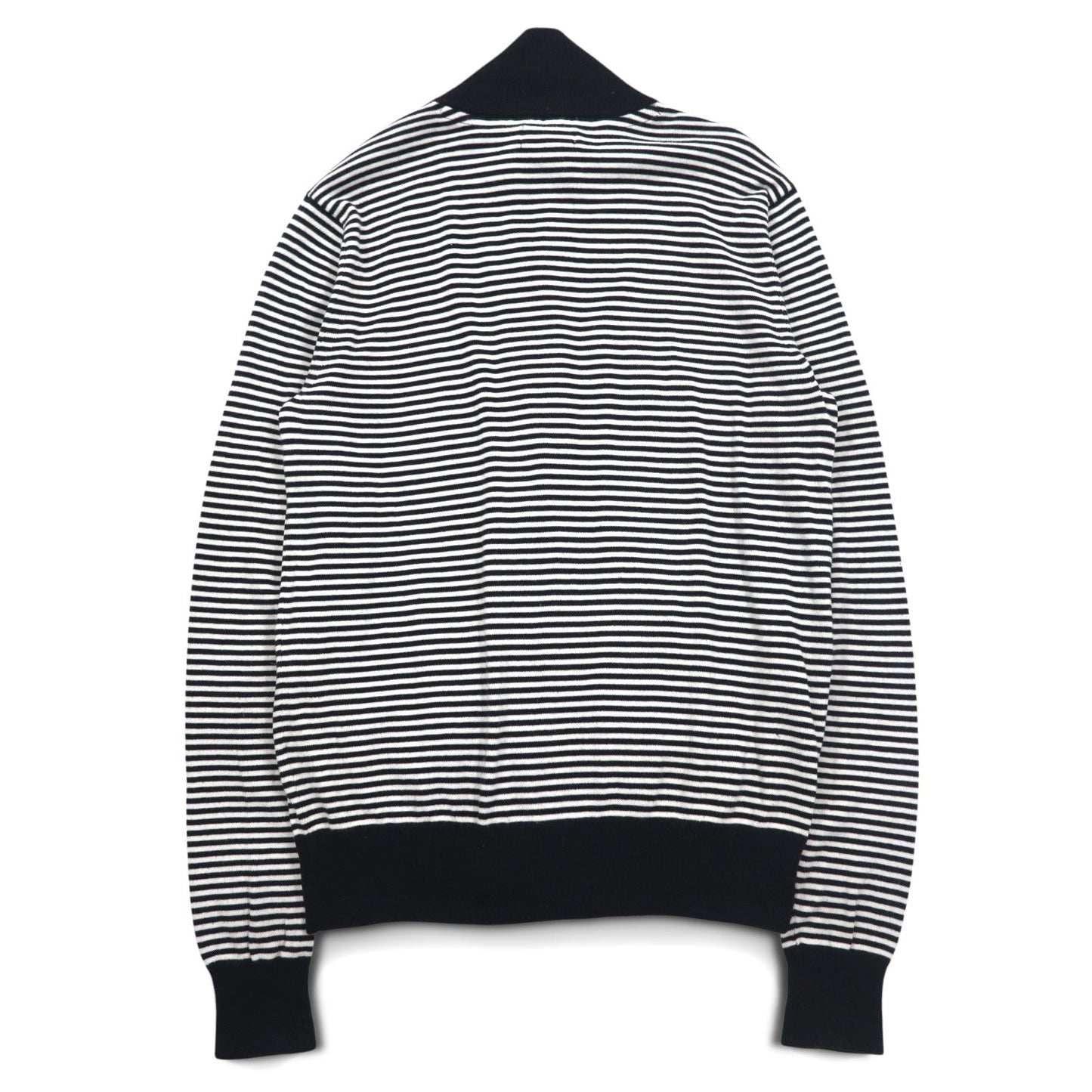 POLO JEANS COMPANY RALPH LAUREN ドライバーズニット フルジップ カーディガン L ボーダー TALONジップ