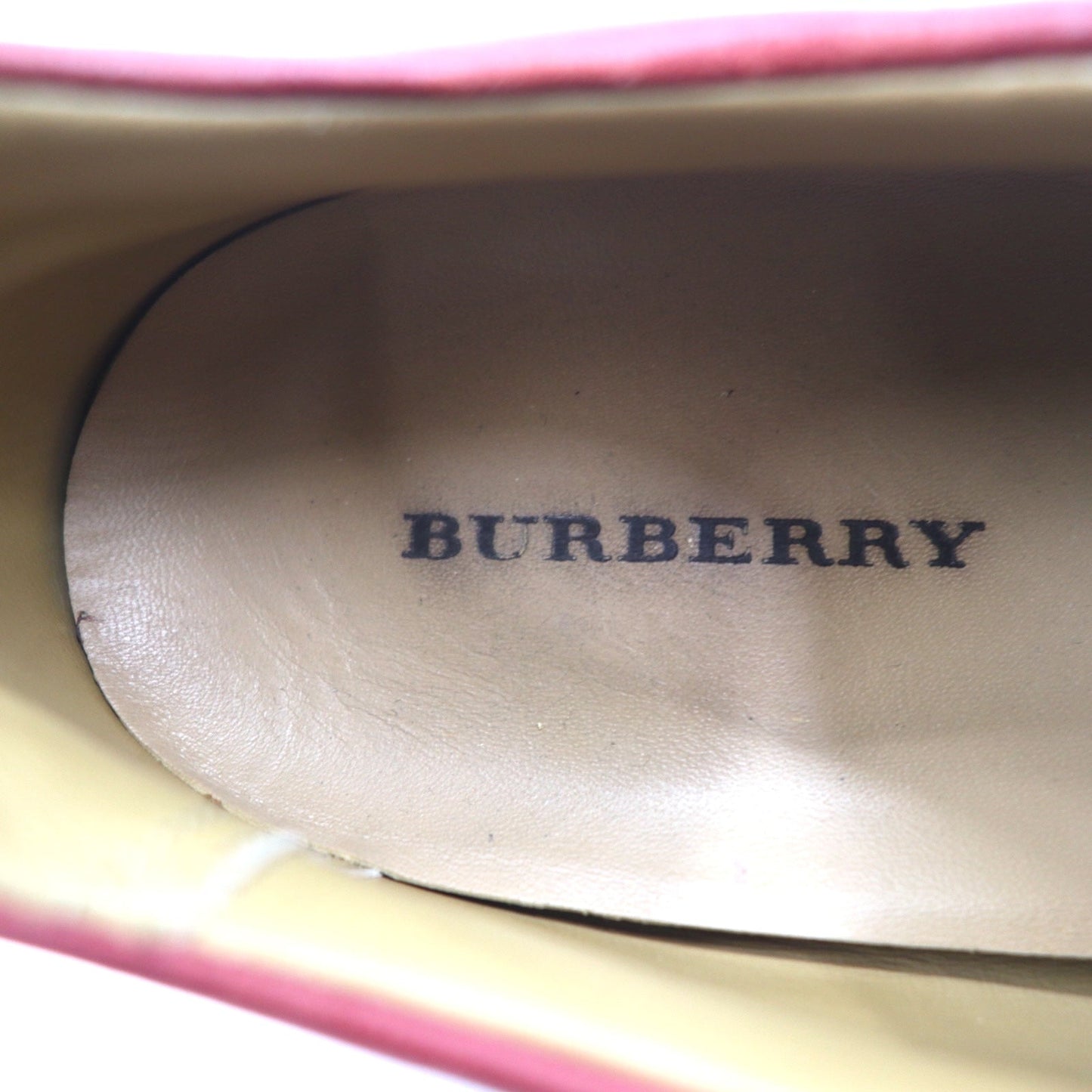 BURBERRY レザースニーカー 26.5cm ホワイト 牛革 スエード BU1390