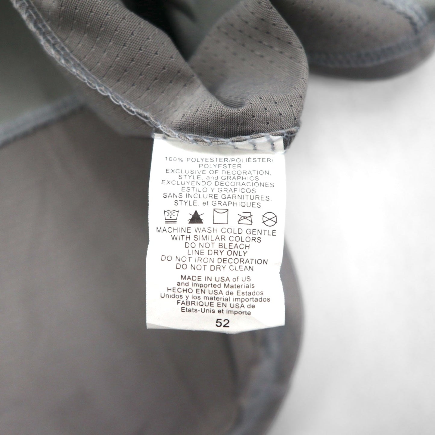 majestic USA製 MLB ベースボールシャツ XL グレー Detroit TIGERS ナンバリング FLEX BASE