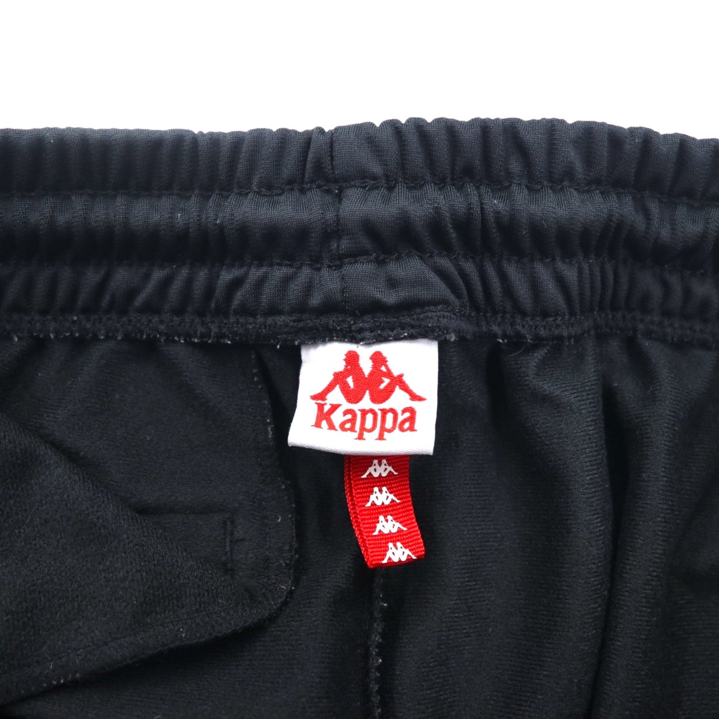 Kappa 00年代 トラックパンツ ジャージ L ブラック ポリエステル テープロゴ サイドライン