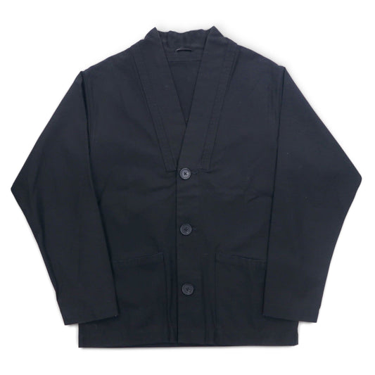 SATURDAYS NEW YORK CITY 半纏ジャケット 羽織 M ブラック コットン HANTEN JACKET BBL-1805