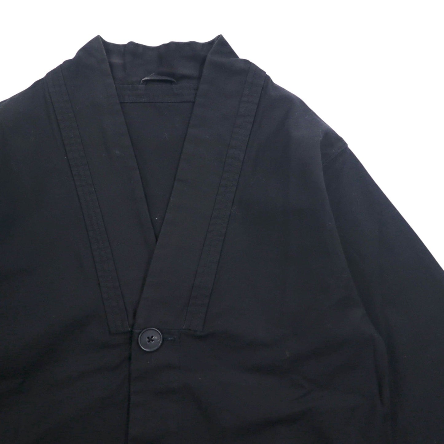 SATURDAYS NEW YORK CITY 半纏ジャケット 羽織 M ブラック コットン HANTEN JACKET BBL-1805