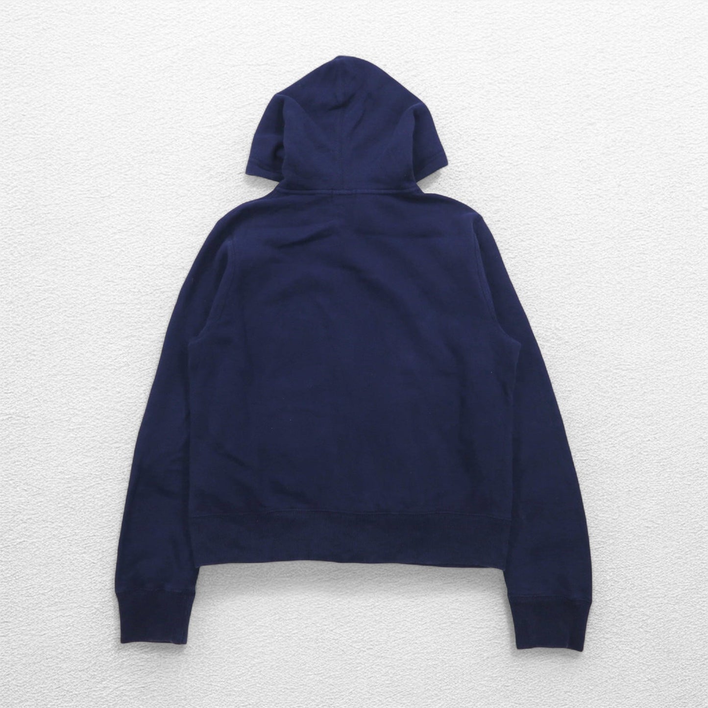 POLO RALPH LAUREN フルジップパーカー L ネイビー コットン スモールポニー刺繍 ダブルジップ