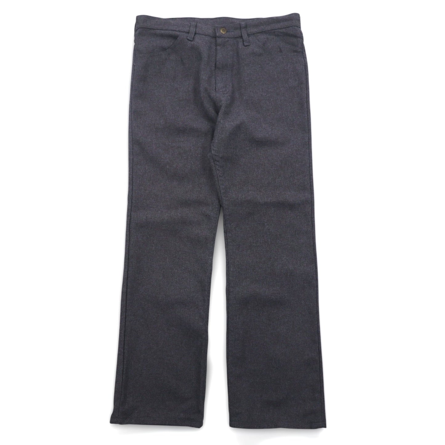Wrangler 90年代 ランチャー ドレスジーンズ L グレー ポリエステル 82HG メキシコ製