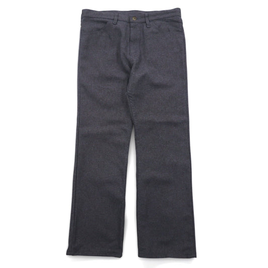 Wrangler 90年代 ランチャー ドレスジーンズ L グレー ポリエステル 82HG メキシコ製
