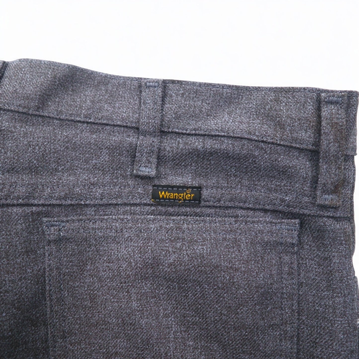 Wrangler 90年代 ランチャー ドレスジーンズ L グレー ポリエステル 82HG メキシコ製