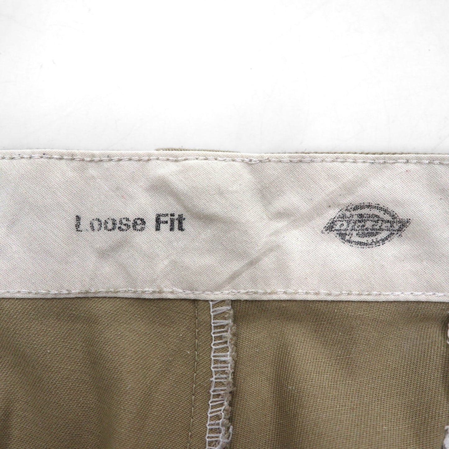 Dickies ルーズフィット ツイル カーゴショートパンツ ハーフパンツ L ベージュ LOOSE FIT WR888DS