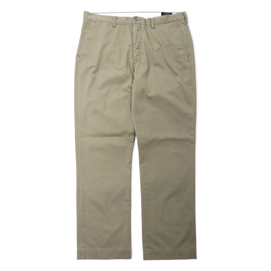 POLO RALPH LAUREN クラシックフィット チノパンツ 36 ベージュ コットン TALONジップ THE POLO CHINO