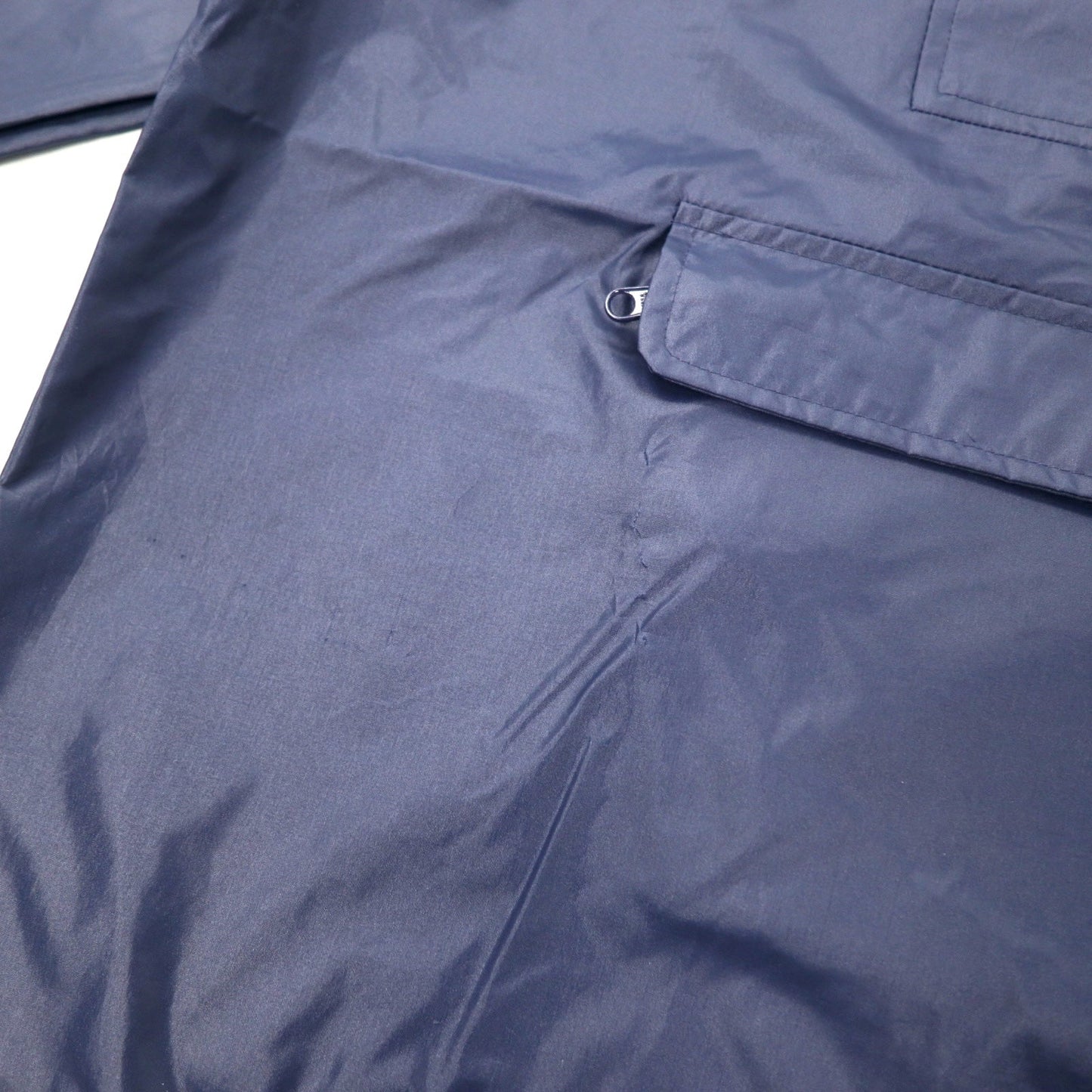 IZOD LACOSTE 80年代 糸巻きタグ アノラックパーカー M ネイビー ナイロン パッカブル