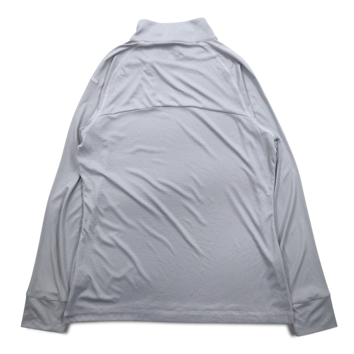 Columbia ハーフジップ トップス ロンT M グレー OMNI-WICK NEW CLASSIC PULLOVER 19S97WL
