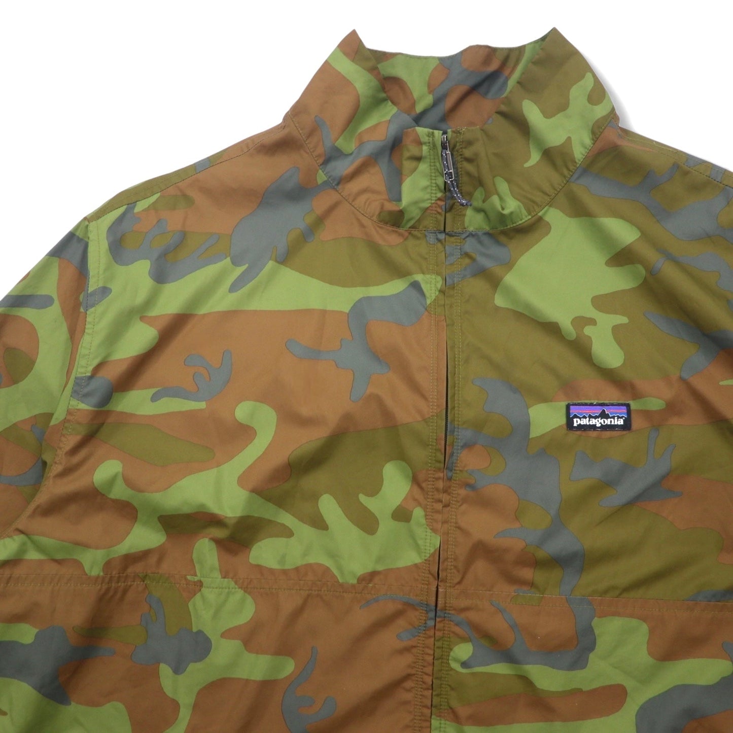 patagonia ライト アンド バリアブルジャケット XL カーキ カモフラ ポリエステル パッカブル LIGHT AND VARIABLE JACKET 27215SP14