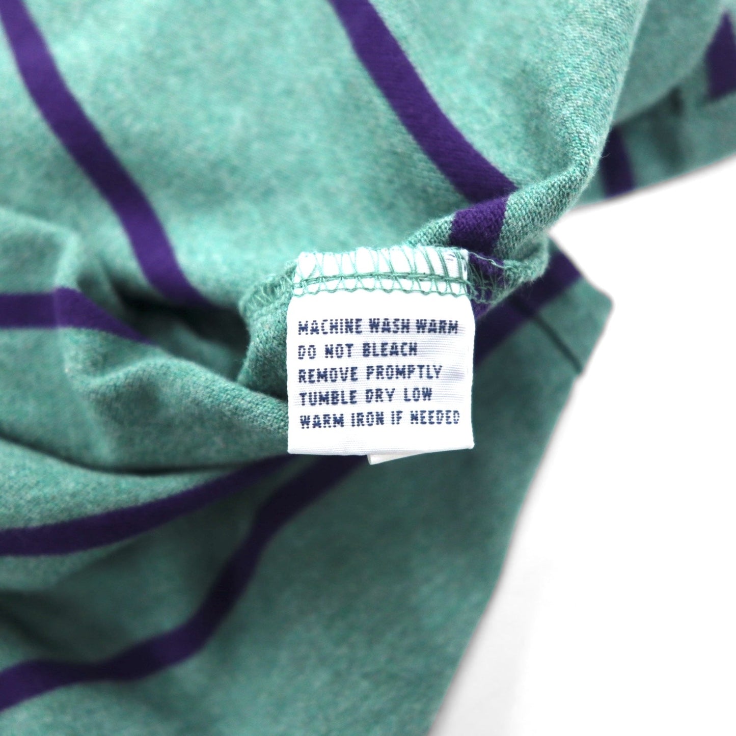 Polo by Ralph Lauren 90年代 ボーダー ポロシャツ XL グリーン コットン 鹿の子 スモールポニー刺繍