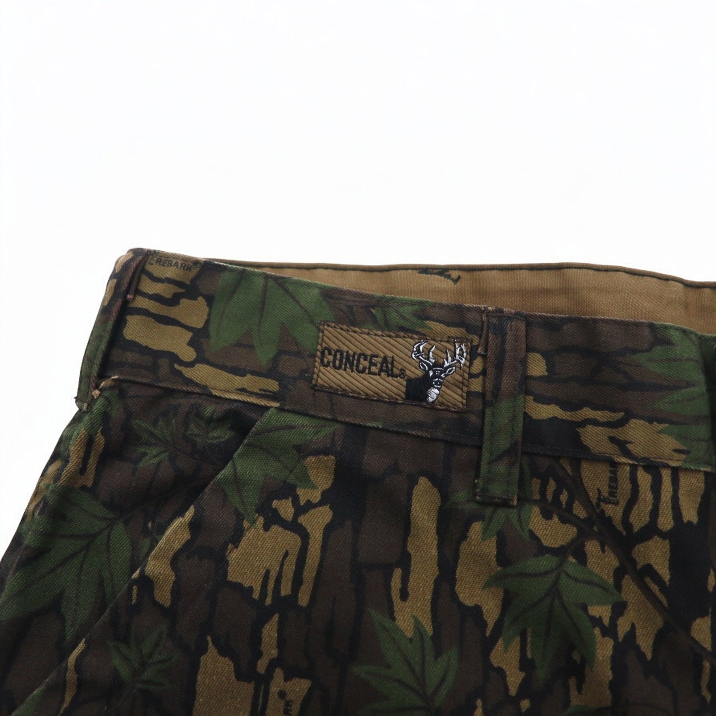 90年代 WINCHESTER ハンティングパンツ L カーキ リアルツリー カモフラ 切替 CONCEAL 裾ジップ