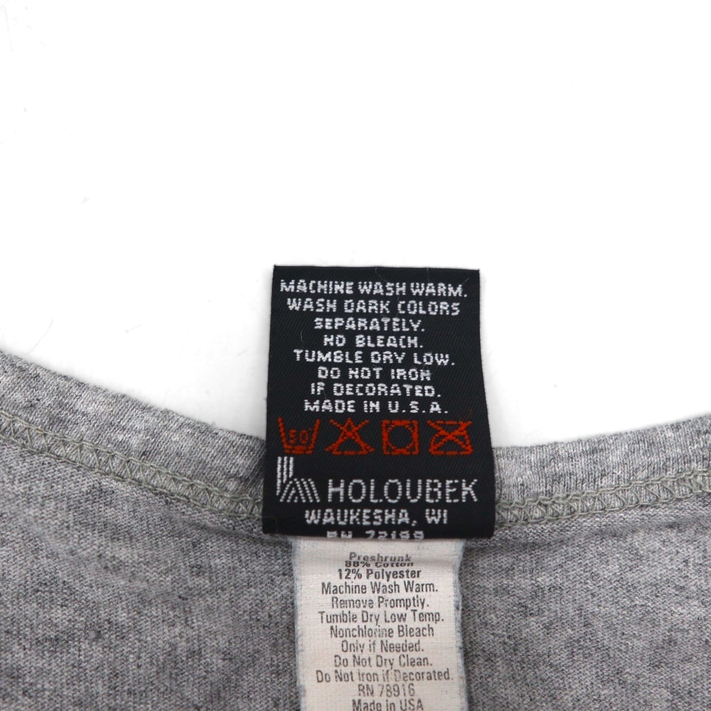 HARLEY DAVIDSON 90年代 USA製 タンクトップ L グレー コットン HONOLULU HAWAII 両面プリント