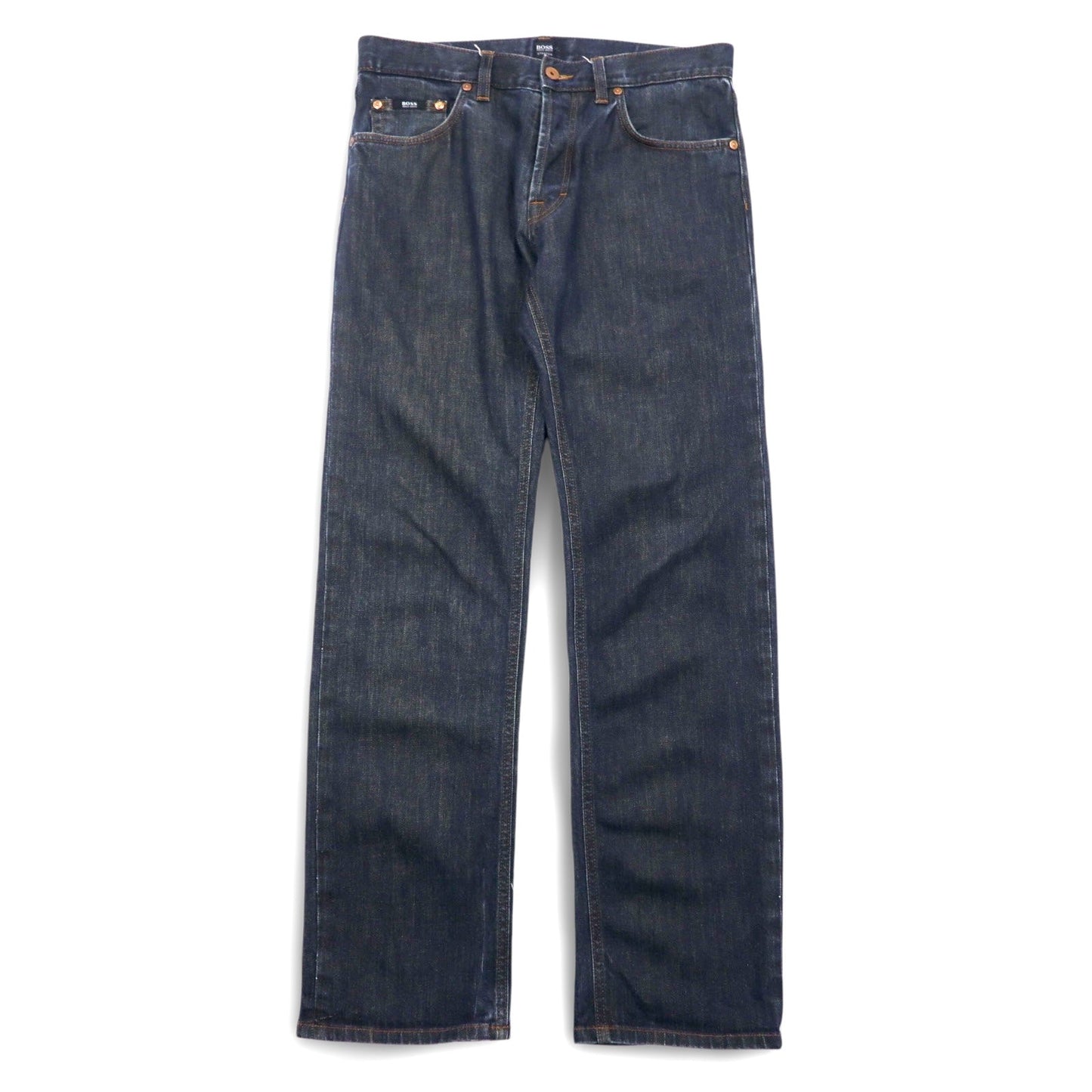 HUGO BOSS ストレッチ デニムパンツ M インディゴ ブルー ルーマニア製
