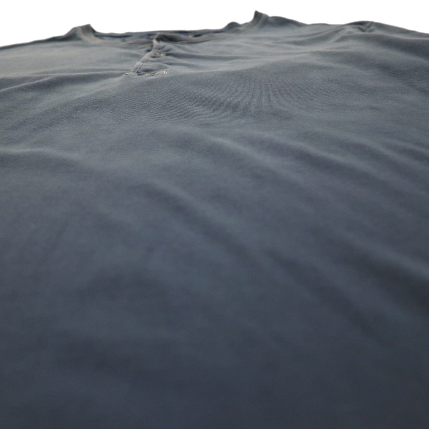 POLO RALPH LAUREN ヘンリーネック Tシャツ XL ネイビー コットン