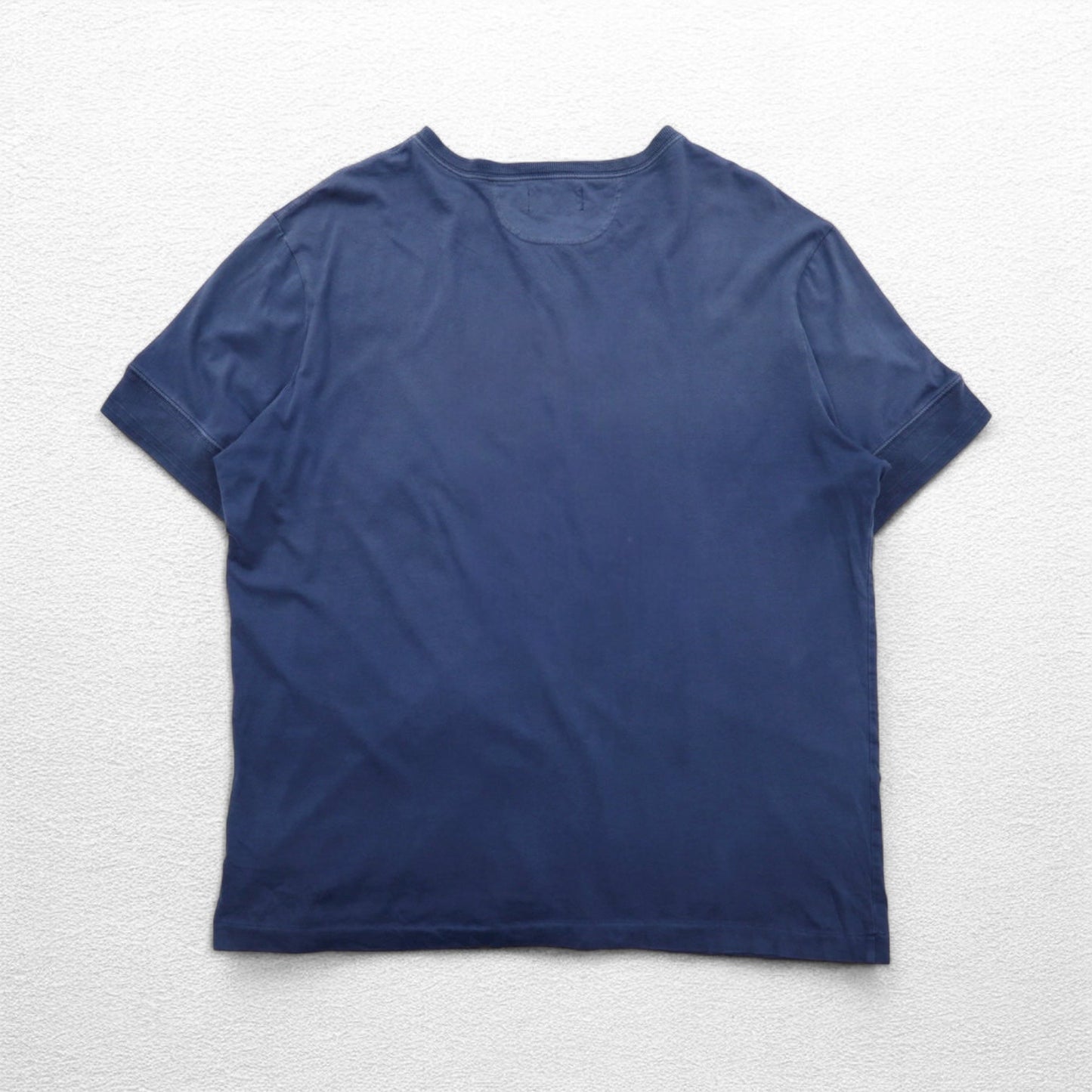 POLO RALPH LAUREN ヘンリーネック Tシャツ XL ネイビー コットン