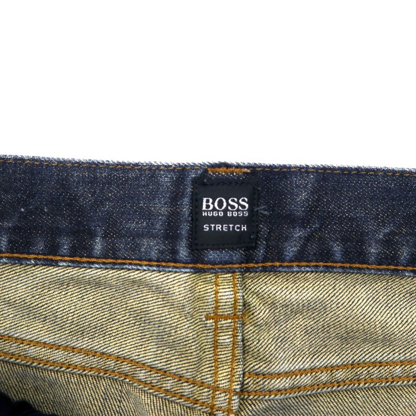 HUGO BOSS ストレッチ デニムパンツ M インディゴ ブルー ルーマニア製