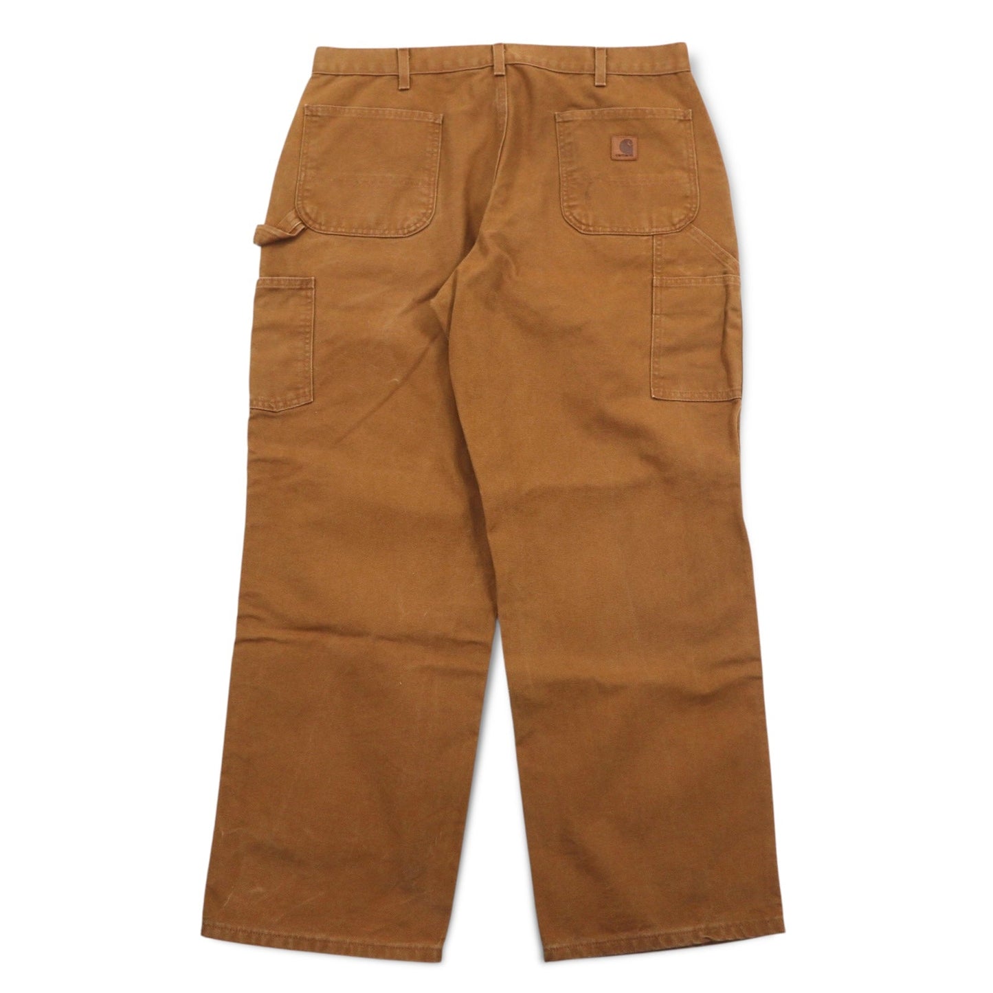 carhartt ルーズフィット ダックペインターパンツ L ブラウン ウォッシュド B11-BRN メキシコ製