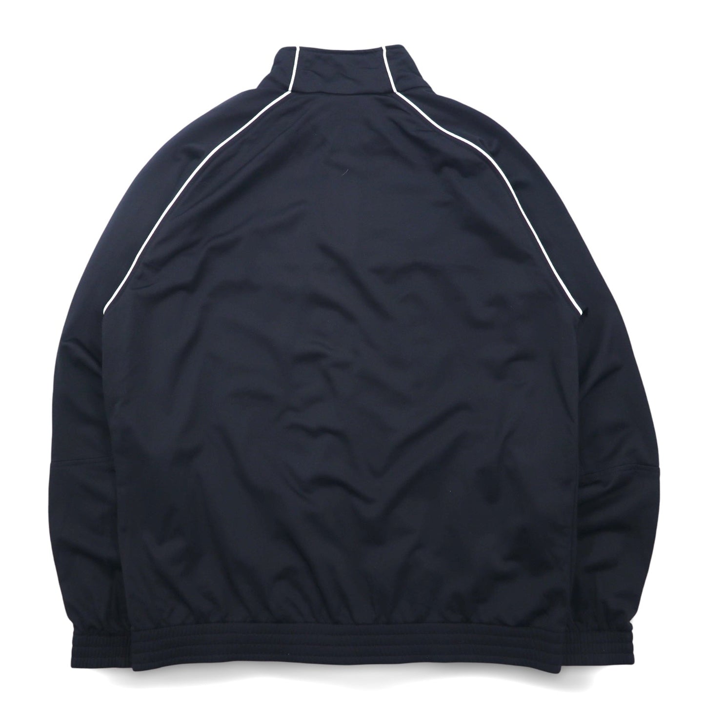 NIKE トラックジャケット ジャージ XL ブラック スウォッシュ ワンポイントロゴ刺繍