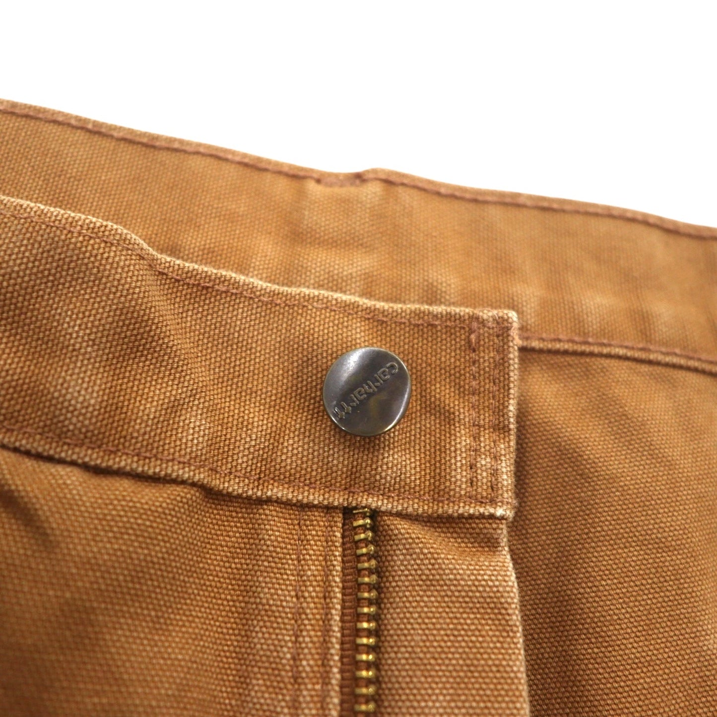 carhartt ルーズフィット ダックペインターパンツ L ブラウン ウォッシュド B11-BRN メキシコ製