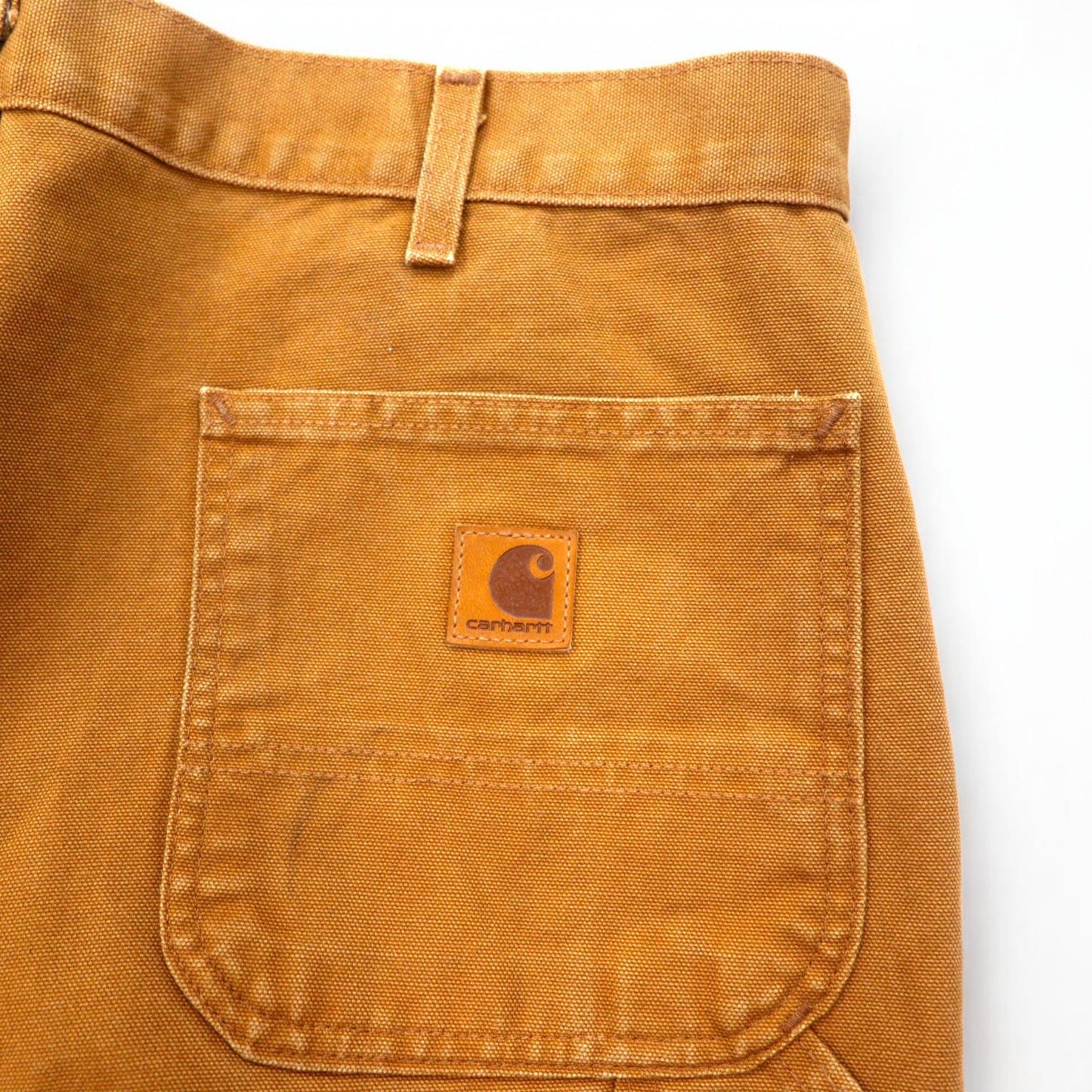 carhartt ルーズフィット ダックペインターパンツ L ブラウン ウォッシュド B11-BRN メキシコ製