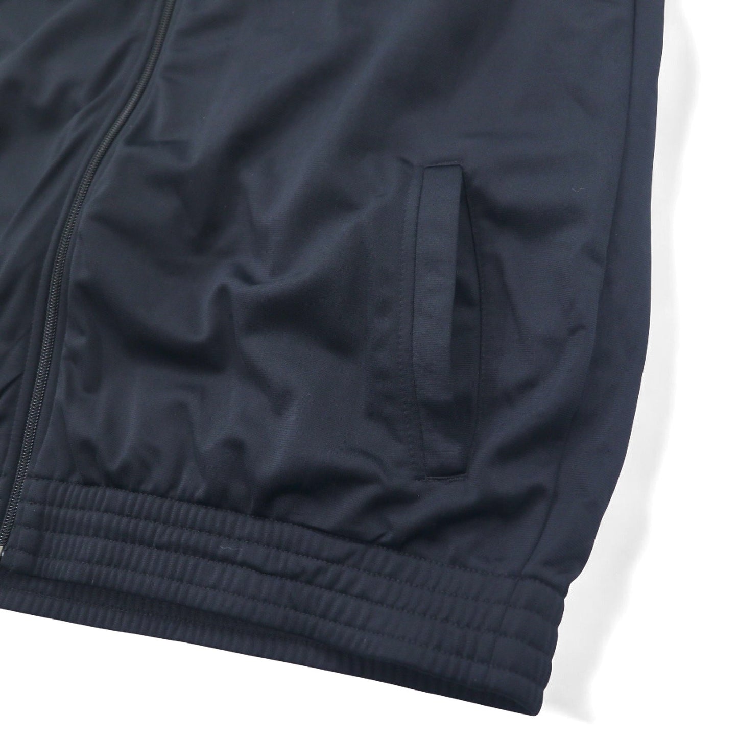 NIKE トラックジャケット ジャージ XL ブラック スウォッシュ ワンポイントロゴ刺繍