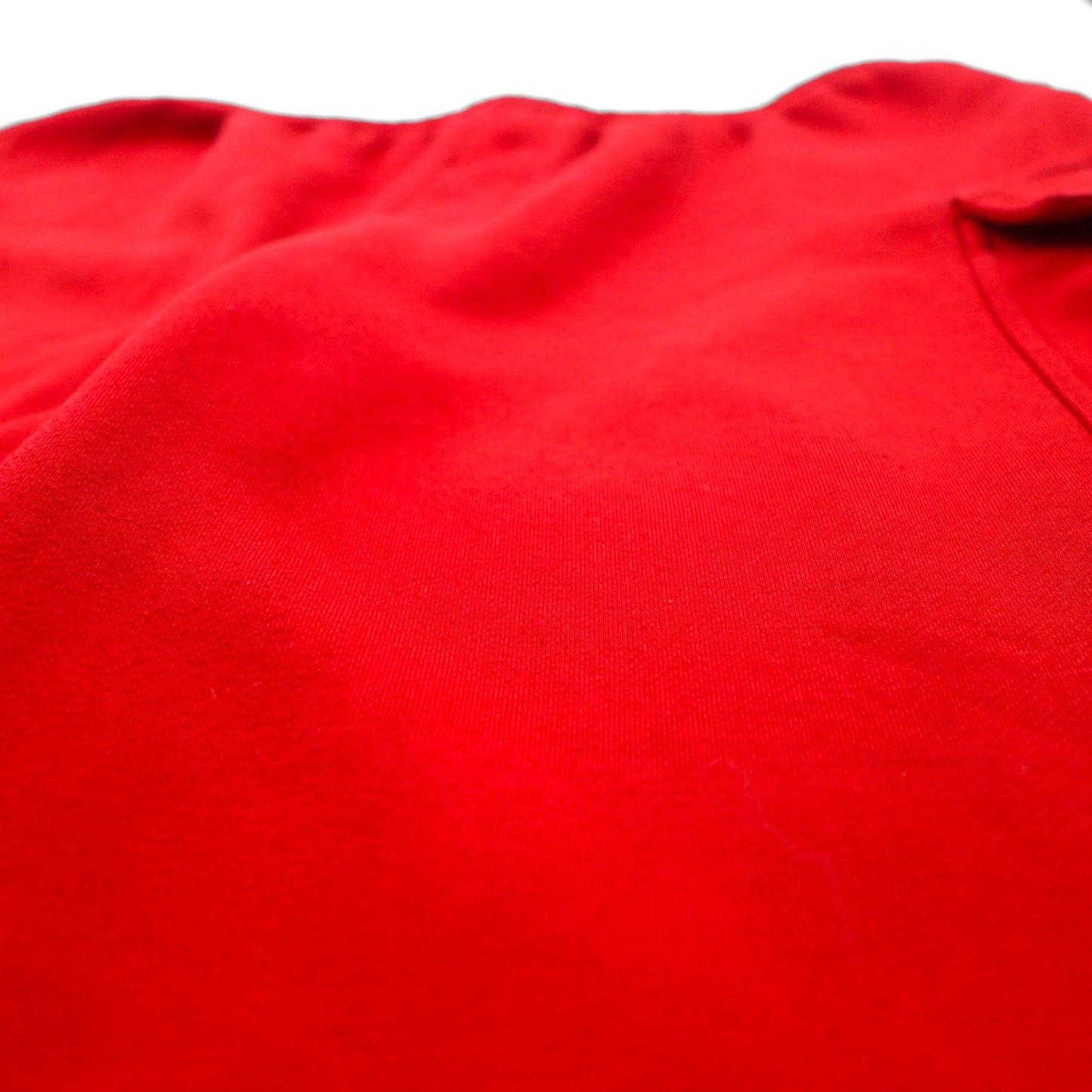 PRO5 ヘビーウェイト スウェット カーゴショートパンツ ハーフパンツ XL レッド ポリエステル