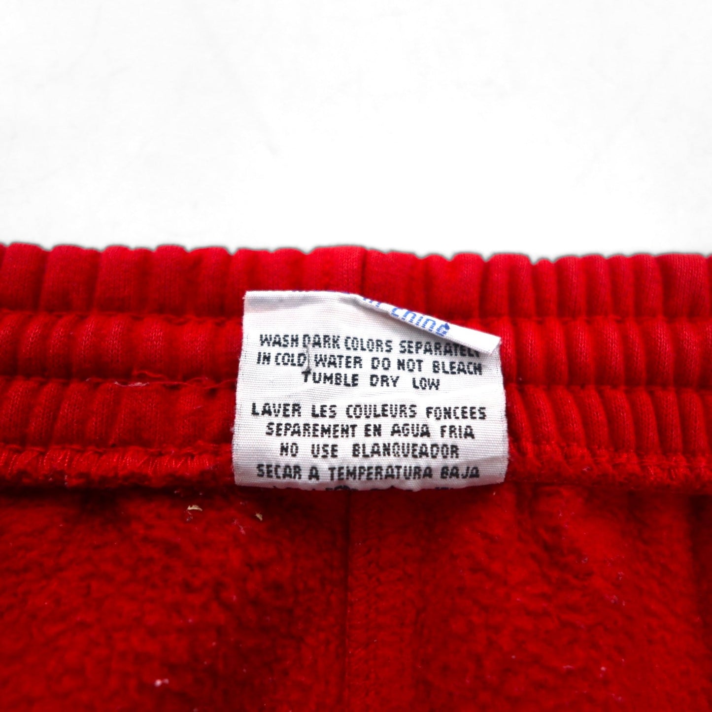 PRO5 ヘビーウェイト スウェット カーゴショートパンツ ハーフパンツ XL レッド ポリエステル