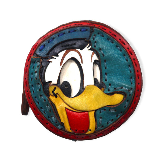 ojaga design × Disney コインケース レザー ドナルドダック マルチカラー 日本製