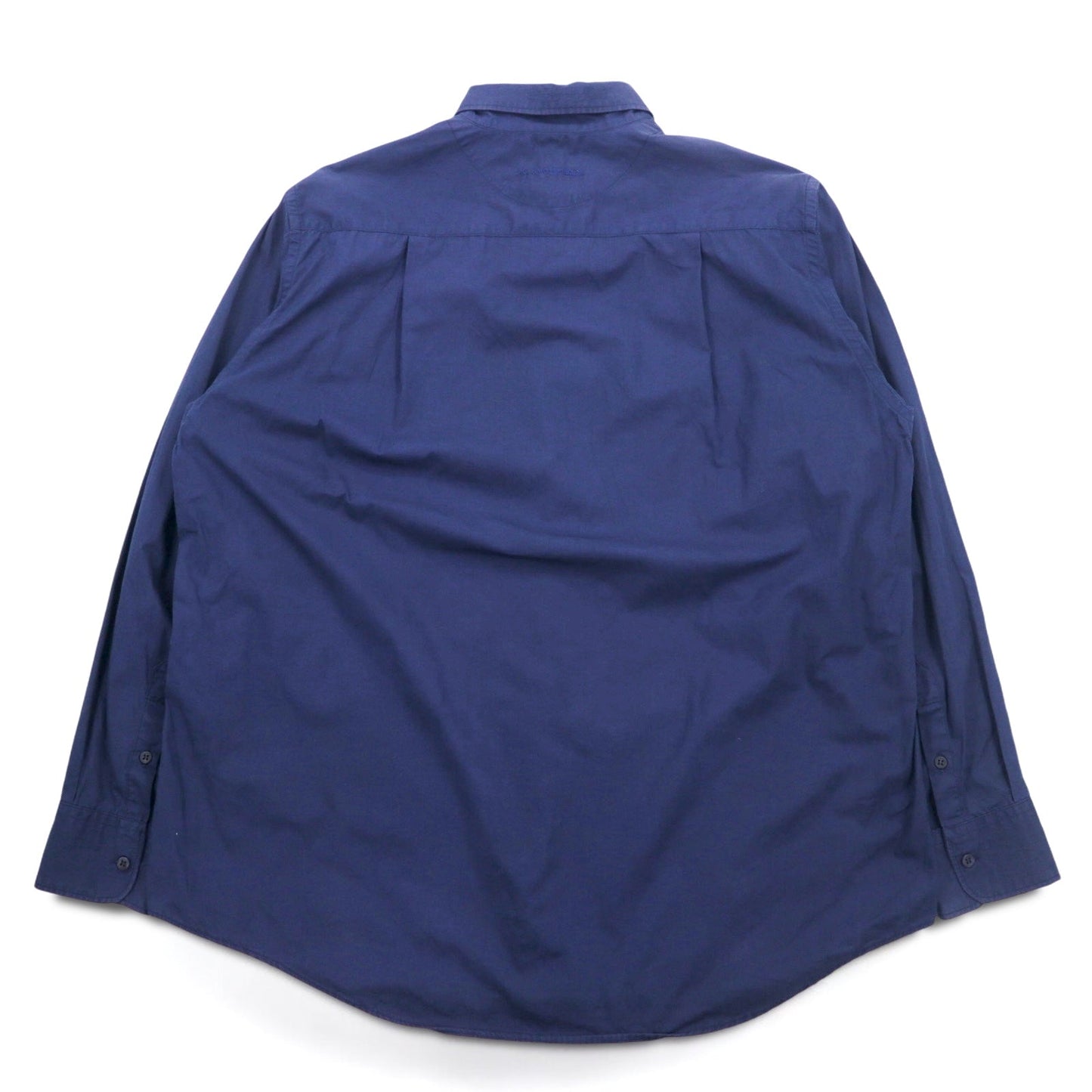 JC de Castelbajac × WARNER BROS イタリア製 90年代 ボタンダウンシャツ L ネイビー LOONEY TUNES バッグスバニー 刺繍