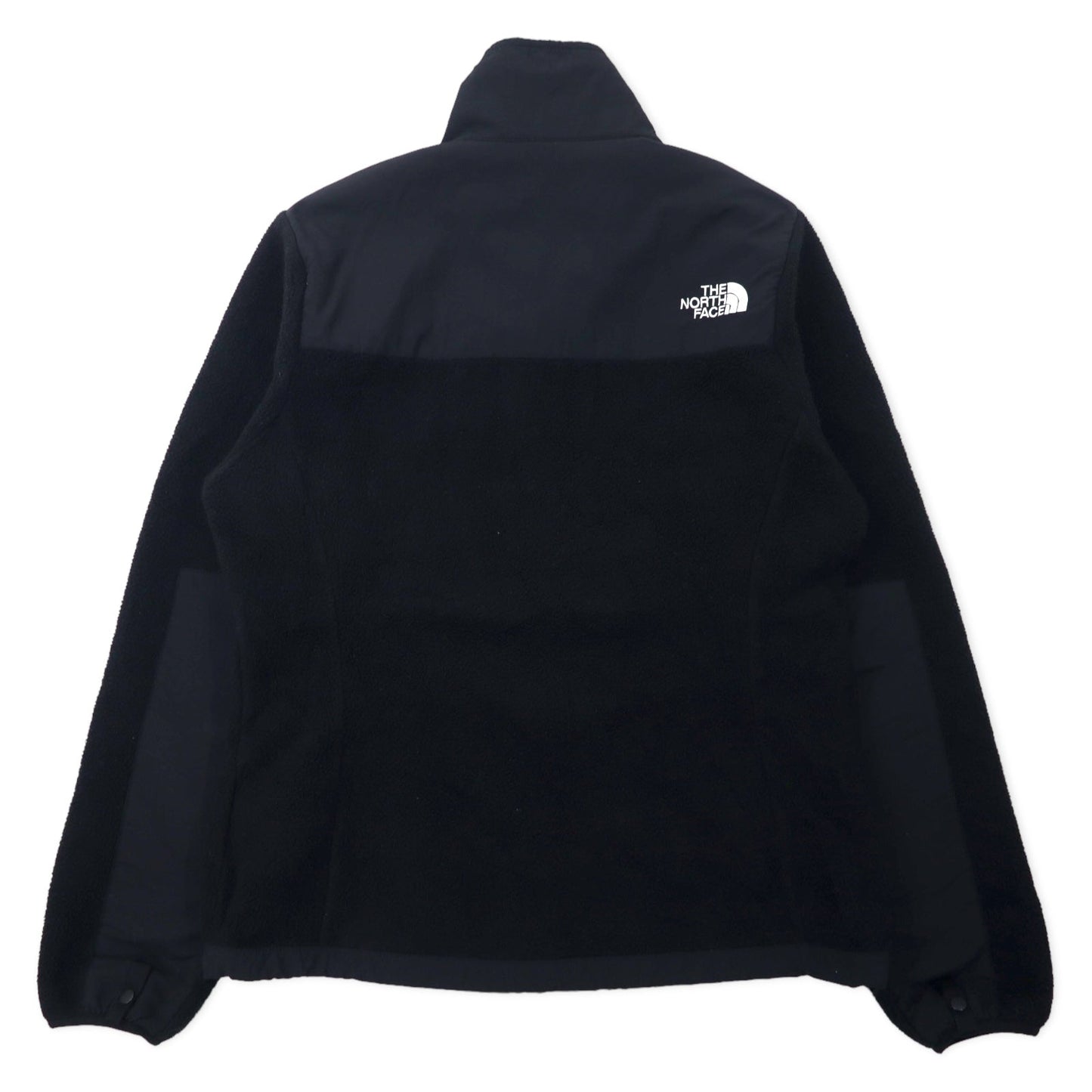 THE NORTH FACE デナリジャケット POLARTEC フリース S ブラック ポリエステル ワンポイントロゴ刺繍